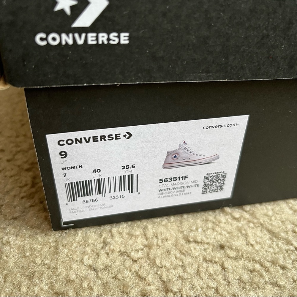 Converse Chuck Taylor All Star Madison Mid-Top Sneaker - Women's Size 9 - Picture 11 of 11